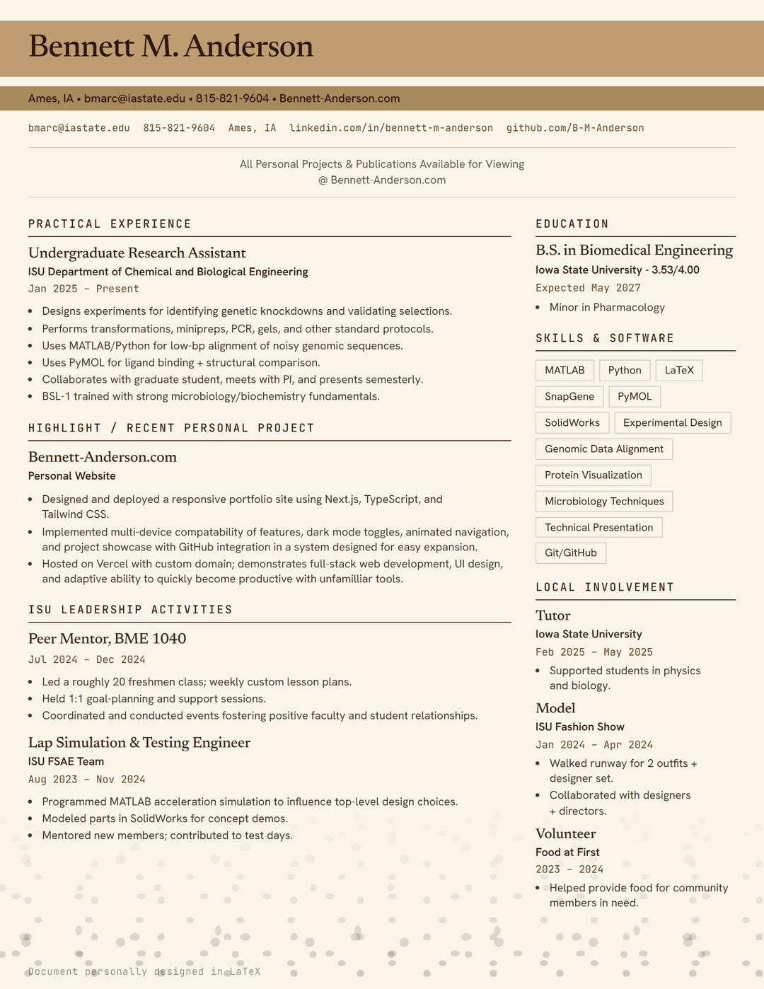 Resume Refresh preview